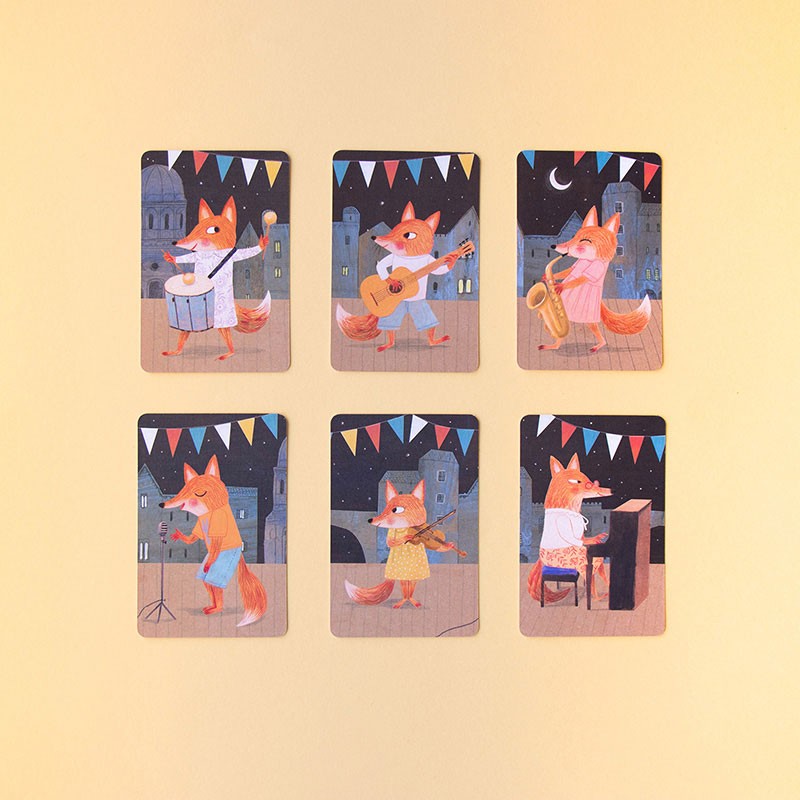 Juego de cartas de las 7 familias